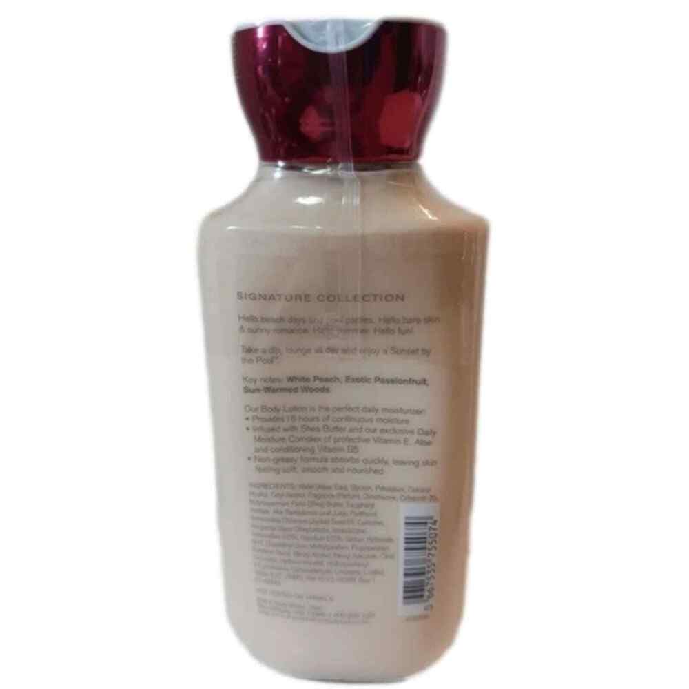 Bath and Body Works‎ 'SUNSET BY THE POOL' Body Lotion Full Size NEW - Picture 2 of 2
